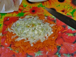 Рецепт - Морковь, жареная с яйцами