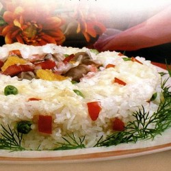 Рецепт - Рагу с сыром и рисом (2)