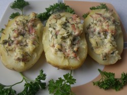 Рецепт - Картофель фаршированный (3)
