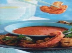 Рецепт - Овощная темпура
