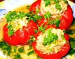 Рецепт - Перец, фаршированный овощами (2)