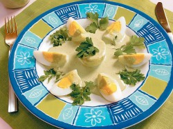 Рецепт - Яйца в соусе