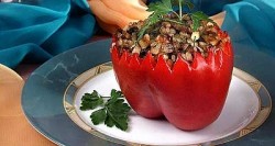 Рецепт - Фаршированный перец рататуй